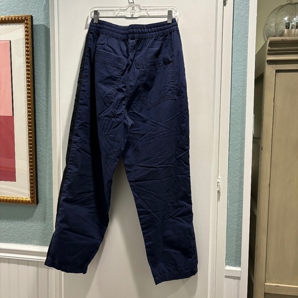 Anthropologie Maeve Tenley Twill Track Pants, Size Medium - Picture 5 of 11